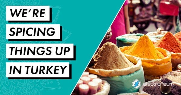 All mobile users in Turkey can now top up mobile airtime and data with Electroneum