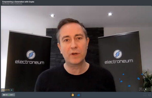 Richard Ells delivers BAC2021 speech on how crypto is empowering a generation